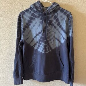 OLD NAVY MEDIUM HOODIE - BLUE WITH LIGHT BLUE TIE DIE